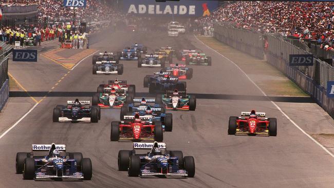 The Adelaide Grand Prix in 1995.