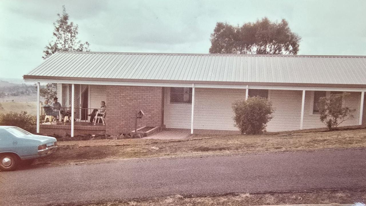 The historical family home of the O'Brien family before it burned to the ground on Australia Day, 2025. Picture: Supplied.