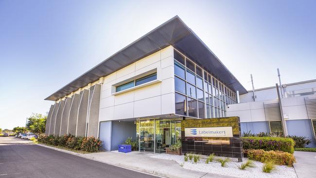 Labelmakers is one of the existing tenants at the Austrak Business Park, which has been bought by Aware Super for $600m.