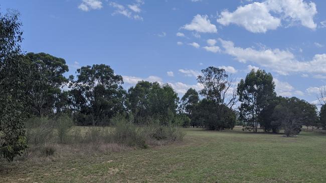 Some of the land in Werrington that could be redeveloped into a residential estate under plans lodged with Penrith Council.