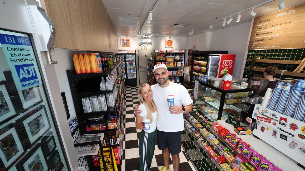 Butter Bodega recently opened in Labrador. Owners Ivan and Monique Sayad in the store. Picture Glenn Hampson