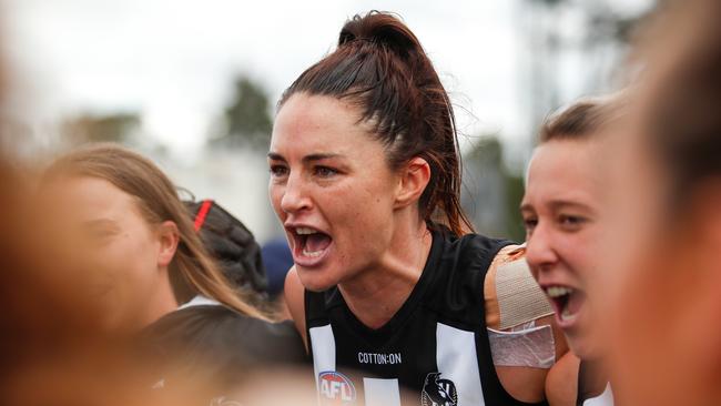 Sharni Layton says criticism of men in netball and women in AFL is intensified.