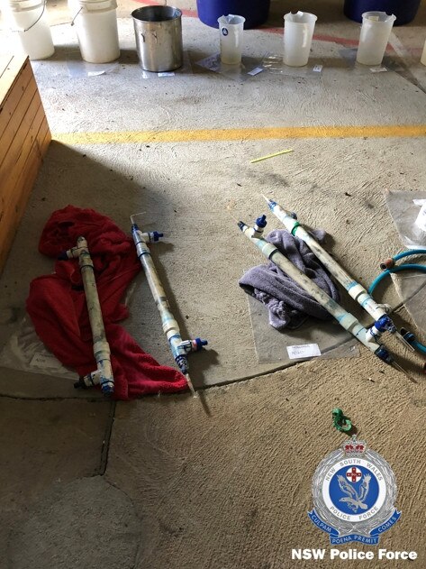 Police have dismantled a clandestine lab in northern NSW. Picture: NSW Police