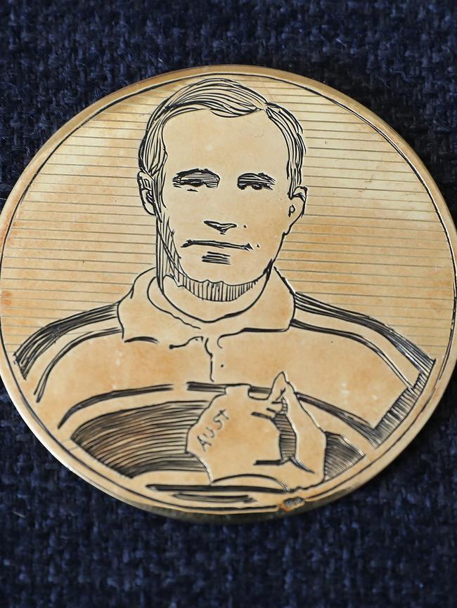 The first-ever Dally M Medal.