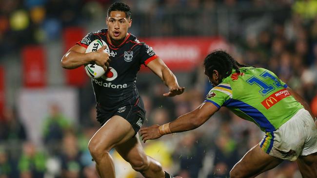 Roger Tuivasa-Sheck is in superb form for the Warriors. Picture: Getty Images