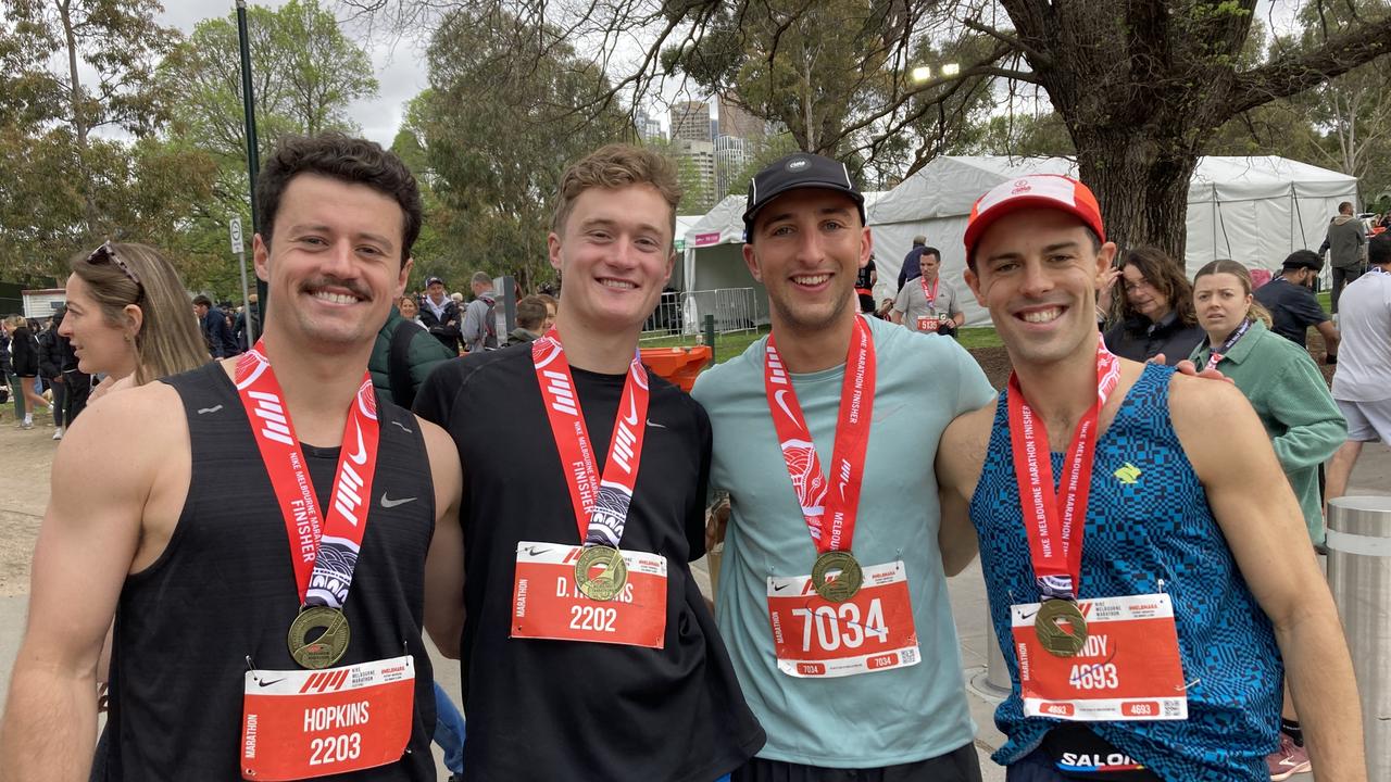 Melbourne Marathon 2023 photos Runners cross MCG finish line Herald Sun