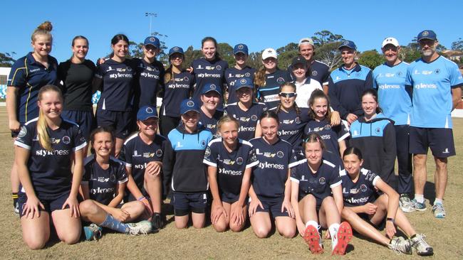 Manly Warringah District Cricket Club is entering the Pub2Pub 2019 fun run from Dee Why to Newport. Picture: Supplied