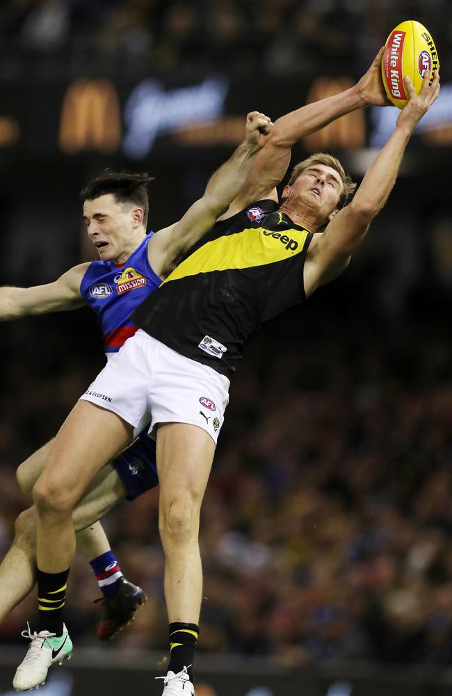 David Astbury has been a rock down back for Richmond. Picture: Michael Klein