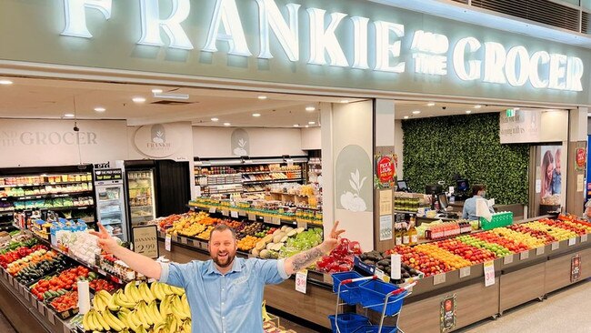 Owner Daniel Hosking at Frankie and the Grocer at St Agnes. Picture: Facebook/Pick A Local, Pick SA