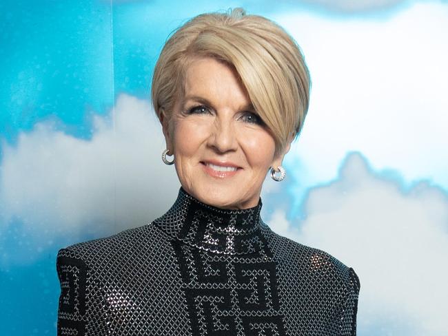 10th August 2022. The Daily Telegraph. News.Sydney, Australia.Pics by Julian Andrews.VIP arrivals at the David Jones Spring/Summer Wonderworld Campaign launch.Pic shows: Julie Bishop