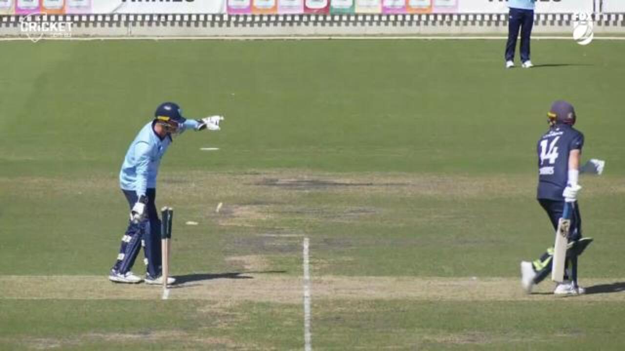 Marcus Harris stunned by stumping