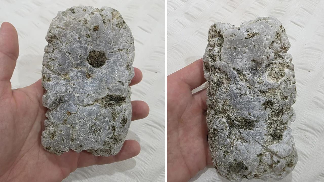 Dad’s incredible find on Aussie beach