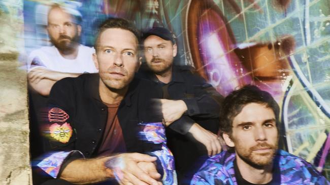 Coldplay’s new record was made with Swedish pop professor Max Martin. Picture: Supplied / James Marcus Haney