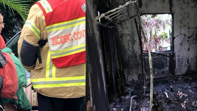 Heartbreak as Kathy McMorrow's Mullumbimby home is hit by floods and then a fire caused by a dehumidifier. Picture: Mo McMorrow