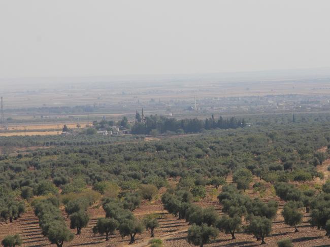 Syrian border area where Neil Prakash was arrested on October 24, 2016. Picture: Supplied