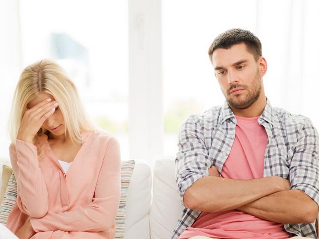 Unhappy days. Being single is much better for your health and mental well being than staying in an unhappy or toxic relationship. Picture: iStock.