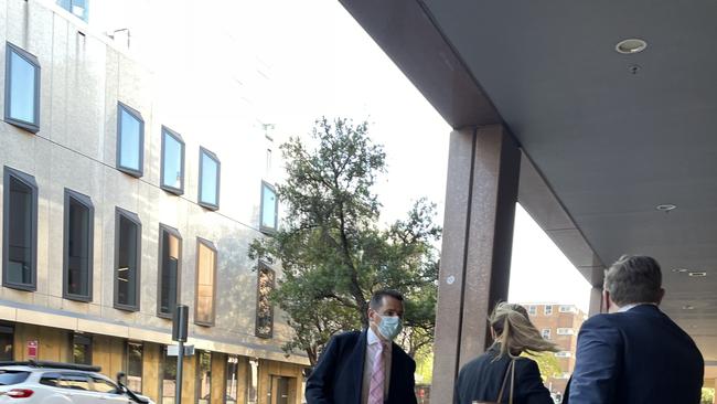 Paul Sheldon Hourigan, 52, outside Parramatta Local Court on June 8, 2022. Picture: Paul Brescia