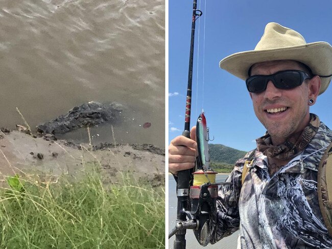 Whitsunday fisherman’s croc catch goes viral