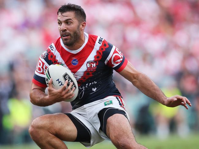 James Tedesco could run riot against the Titans. Picture. Phil Hillyard