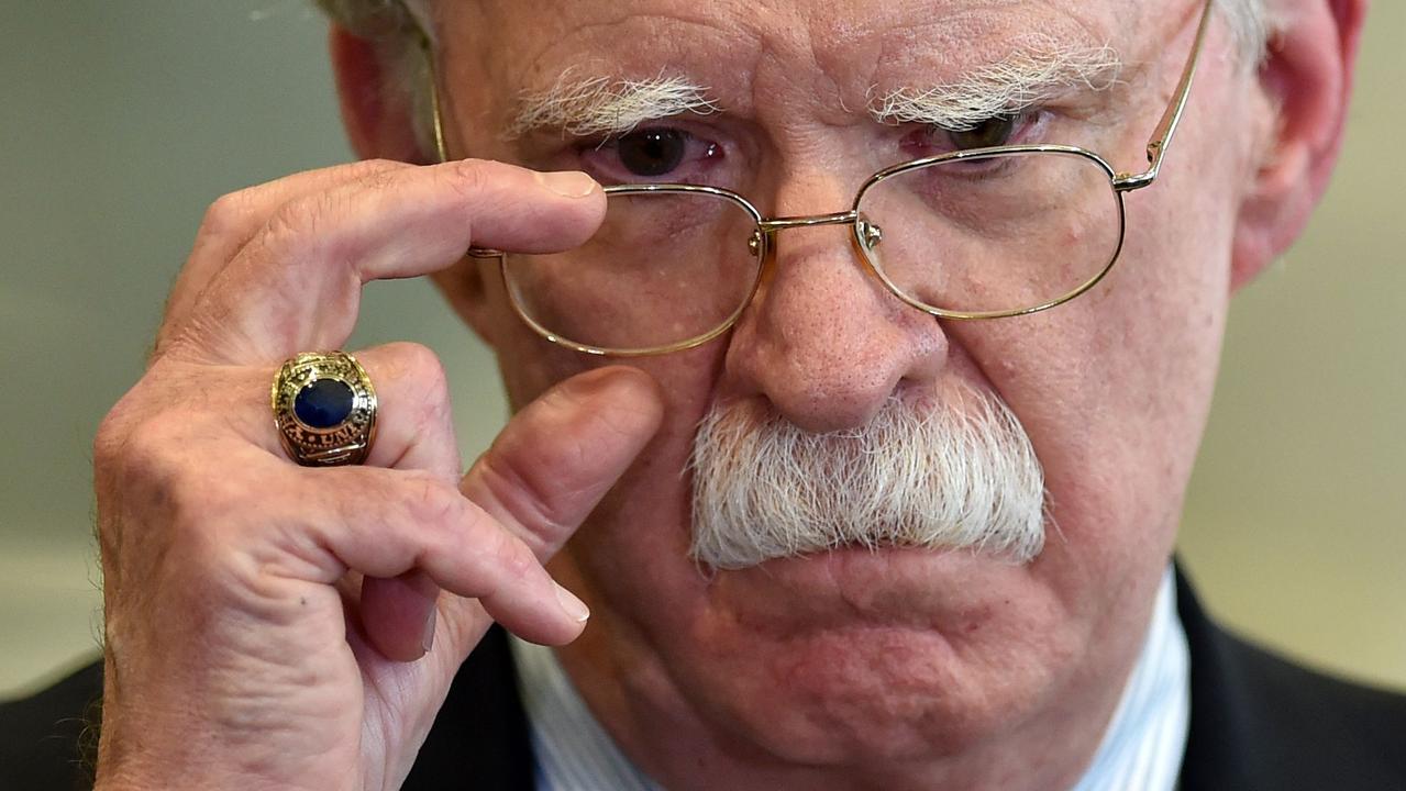 Former national security adviser and UN ambassador John Bolton. Picture: Sergei Gapon/AFP