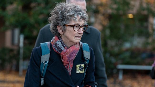 Crown prosecutor Nanette Rogers outside the Latrobe Valley Law courts. Picture: Getty Images