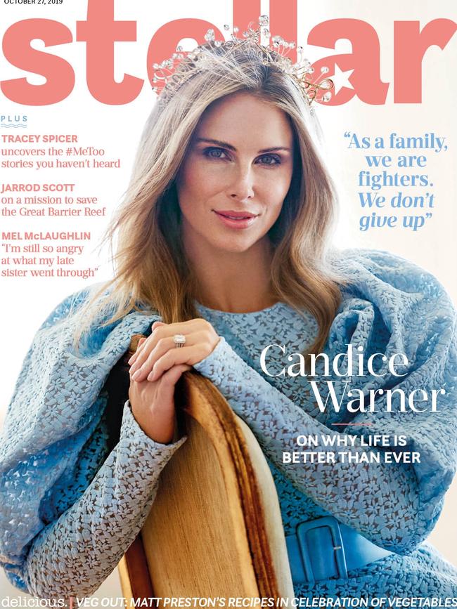 Candice Warner is Stellar’s cover star this Sunday.