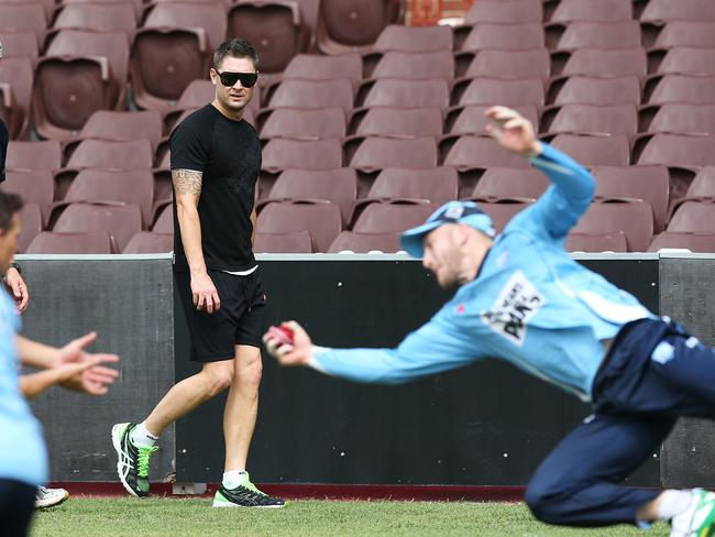 Michael Clarke is desperately fighting to be declared fit for the first Test against India.