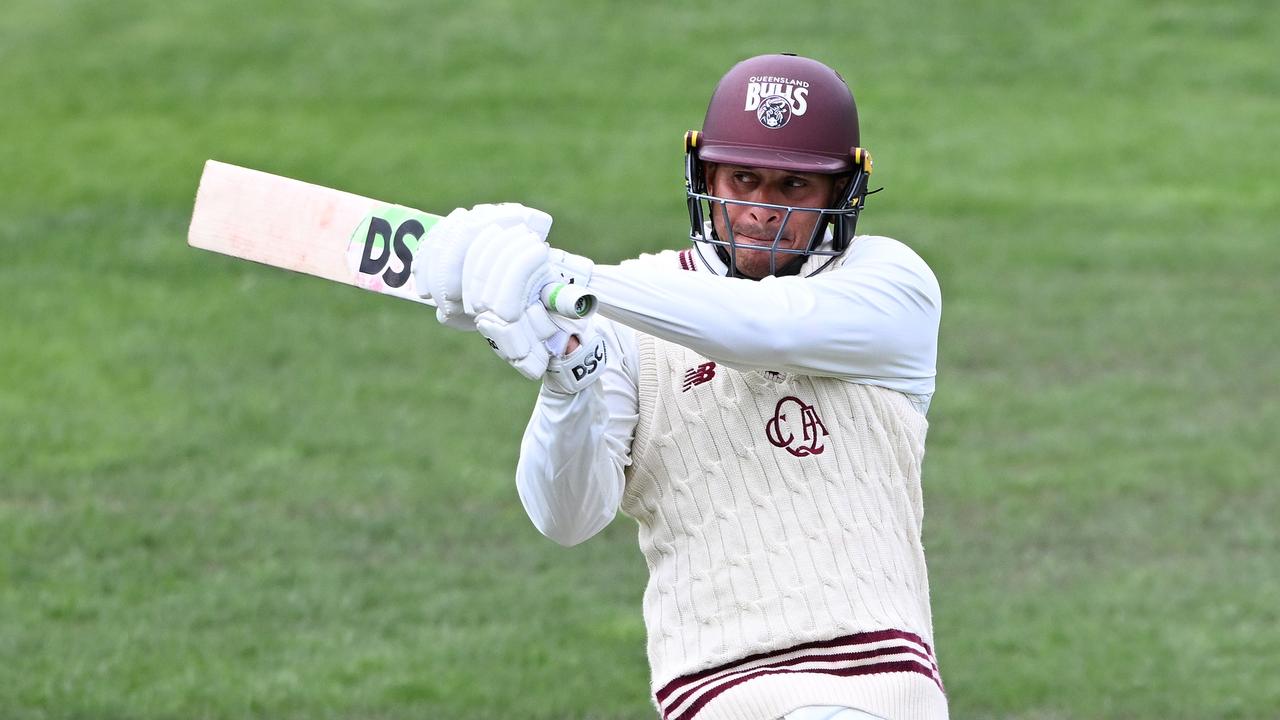 Usman Khawaja will return to Queensland’s line-up for the Sheffield Shield final. (Photo by Steve Bell/Getty Images)