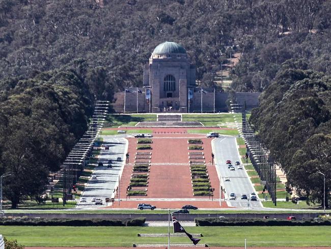 The Australian War Memorial in Canberra. Picture: AFP