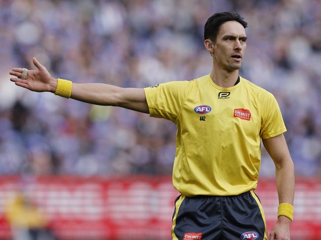 Justin Power is one of the four umpires considering suing for defamation. Picture: Michael Klein