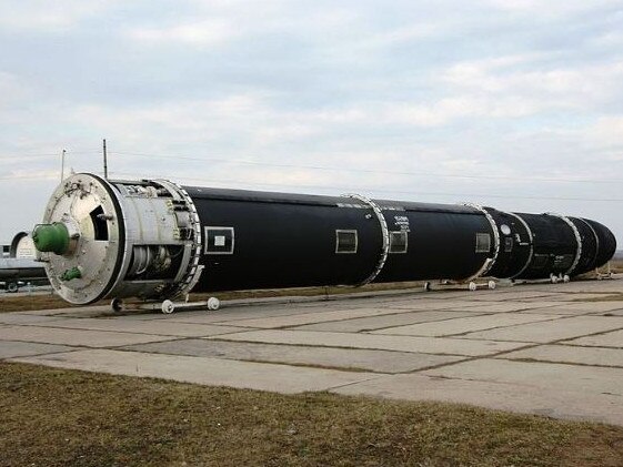 Russia's new missile Sarmat, has been successfully test, according to Vladimir Putin. Picture: Supplied