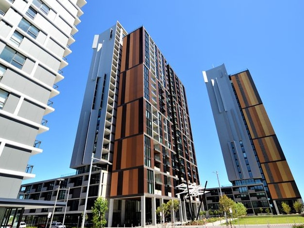 SOLD FOR $30,000 BELOW 2015 PRICE: A unit in this building at 1 Network Place in North Ryde sold in April for $640,000, $30,000 below the 2015 price of $670,000. NSW real estate.