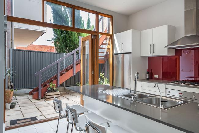 Inside the renovated home on Sturt St. Picture: Harcourts