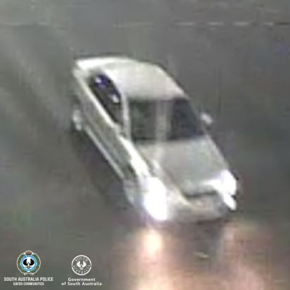 SA Police release image of silver Subaru Liberty sedan wanted in relation to fatal hit and run at Hillcrest on Tuesday May 6.
