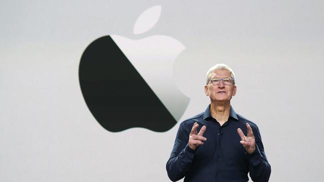 Apple CEO Tim Cook, one of the speakers at The Apple Worldwide Developers Conference. Picture: AFP