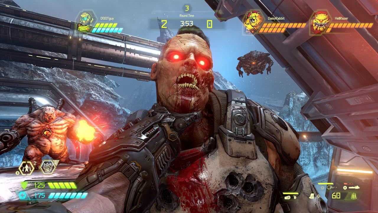 Doom Eternal maintains the up-close-and-personal combat of its predecessors.