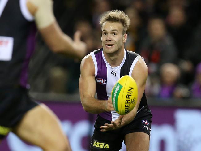 S Kilda's Bailey Rice. Pic: Michael Klein