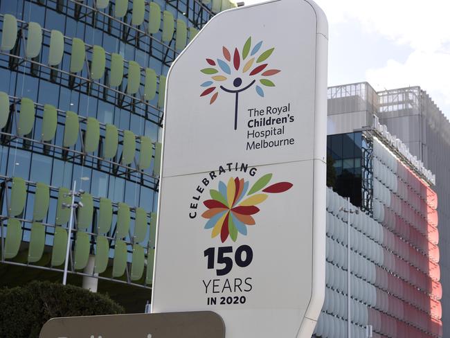 MELBOURNE, AUSTRALIA - NewsWire Photos OCTOBER 07, 2021: The Royal Children's Hospital in Melbourne. The hospital's cancer ward has been listed as a tier 1 Covid exposure site. Picture: NCA NewsWire / Andrew Henshaw