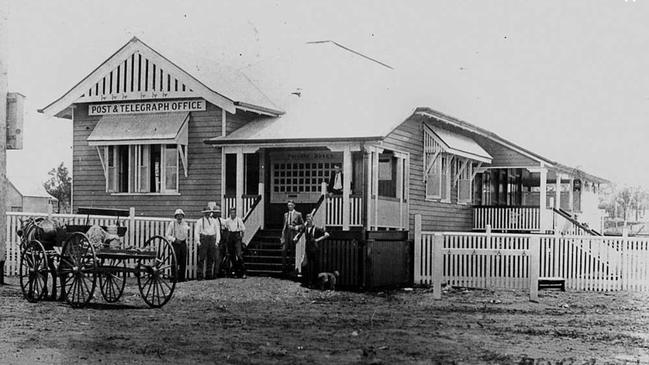 Post &amp; Telegraph Office, Murgon, ca. 1914. A hub of communication and connection for the growing community. Source: QldPics