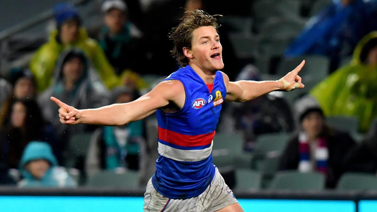 Patrick Lipinski played 56 games for the Western Bulldogs across five seasons. Picture: AAP Image