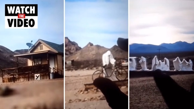 Google Earth user discovers ‘creepy men standing in a circle’ in deserted ghost town