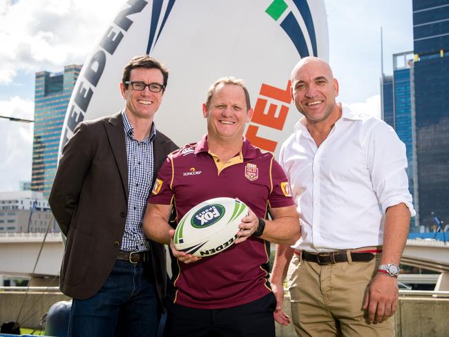 Broncos head of football (Left) says the club will fight to keep Carrigan.