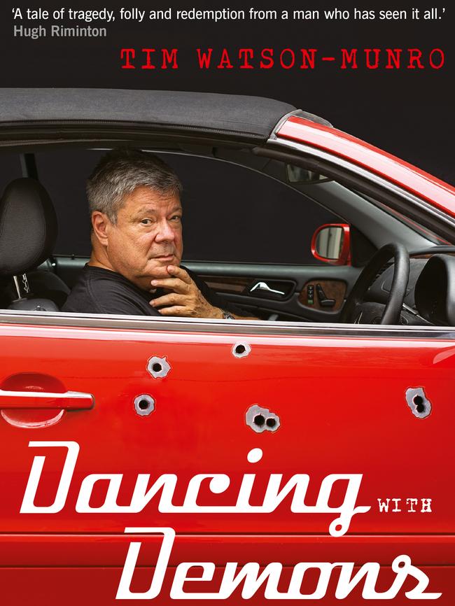 The cover of Tim Watson-Munro's book: Dancing with Demons.