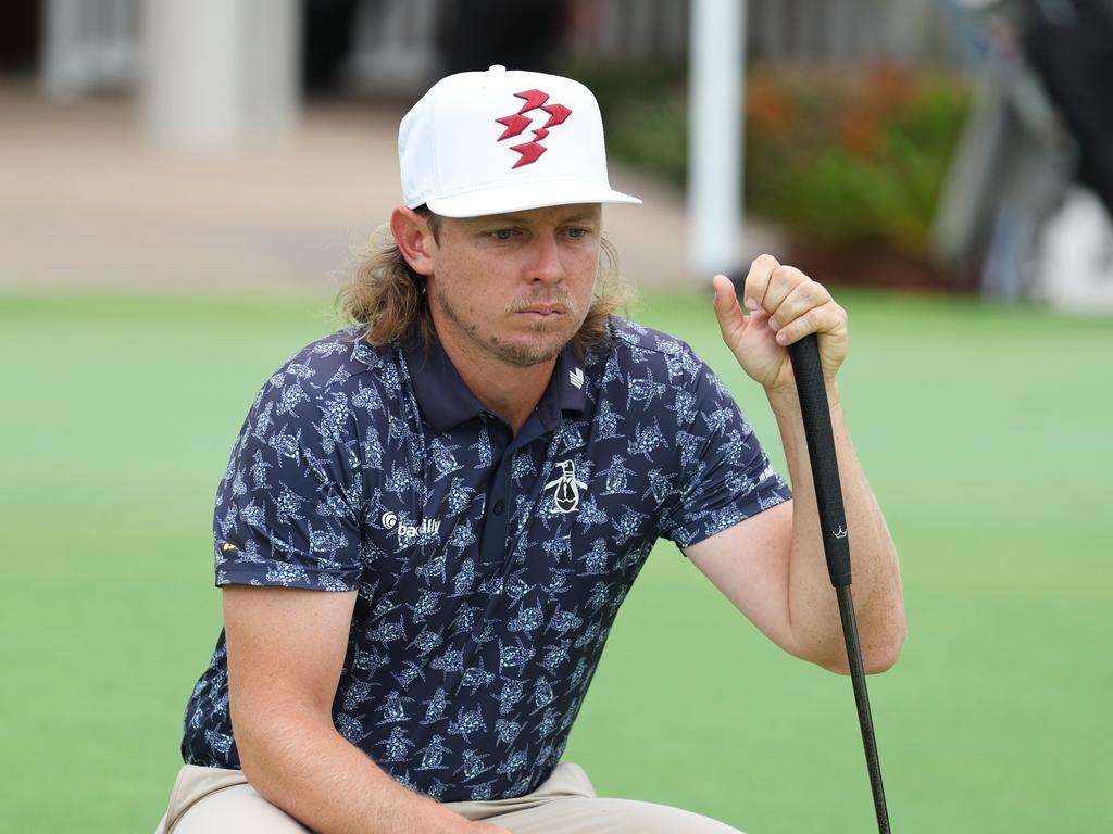 Cameron Smith is chasing a fourth Australian PGA crown this week. Picture: Lachie Millard