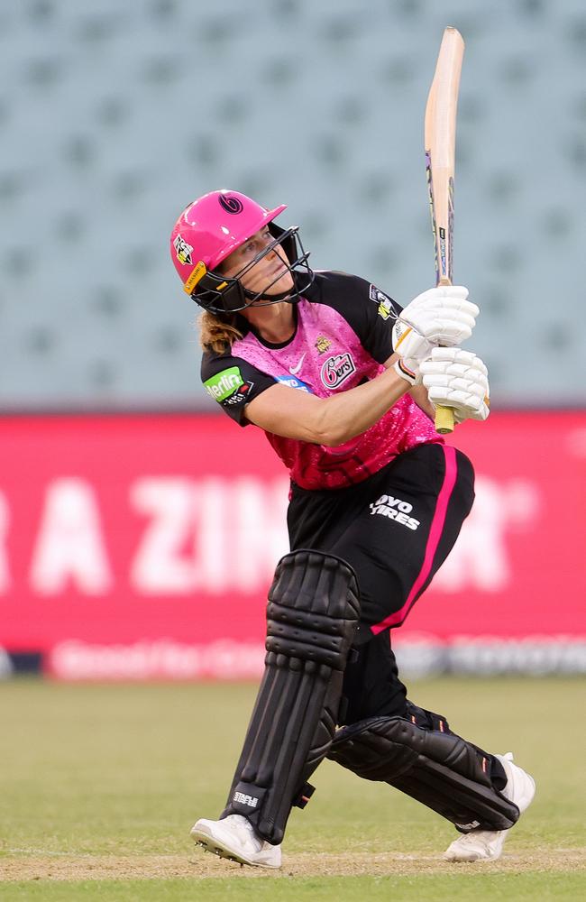 Ellyse Perry smashed a sensational 81 from 38 balls. Picture: Getty Images