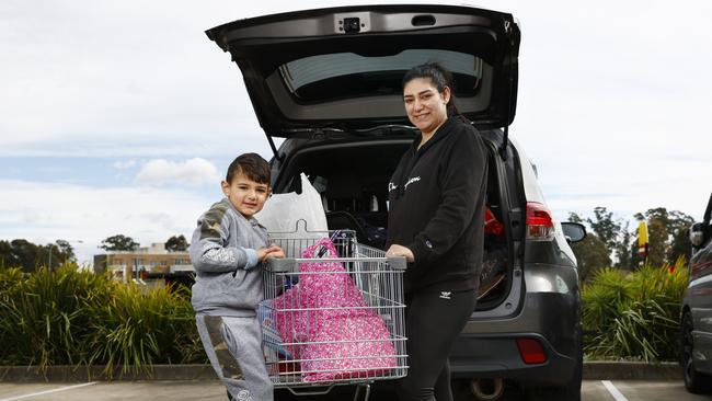 Jessica Hatoum with her son Jacob. Picture: Richard Dobson