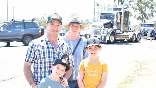 Families travelled from across the state to attend the Lights on the Hill Trucking Memorial at Gatton on Saturday, September 20, 2023.