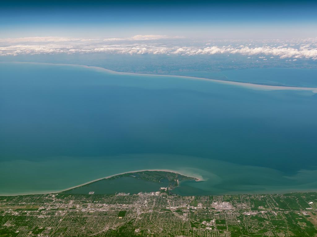 Lake Erie is the fourth largest of the five Great Lakes.