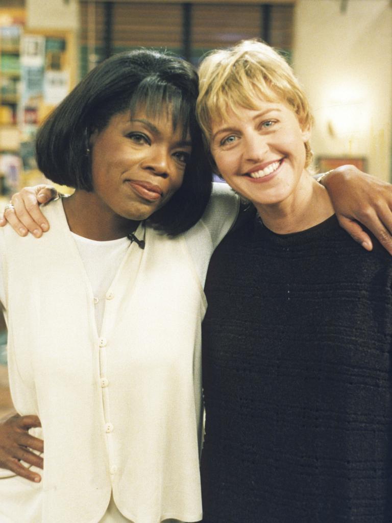 Winfrey also made a guest appearance on Ellen’s sitcom. Picture: ABC Photo Archives/Disney via Getty