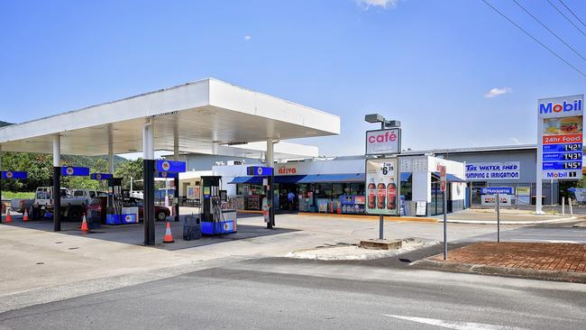 The Mobile service station at Tully. Picture: Supplied